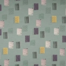 Ikat dusty green- French terry